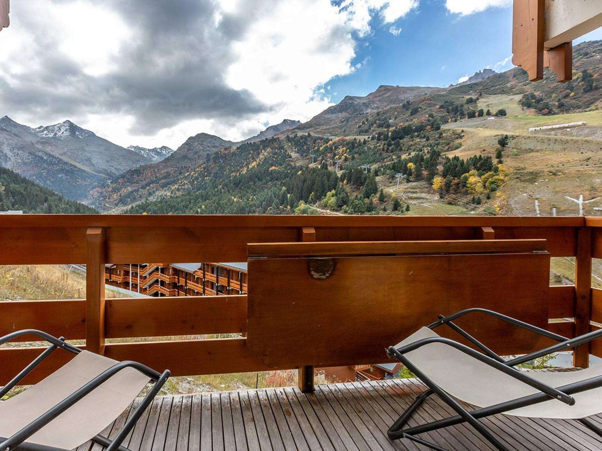 Charmant Appartement Avec Balcon, Wifi Et Ascenseur A Meribel - Fr-1-355-14 ภายนอก รูปภาพ