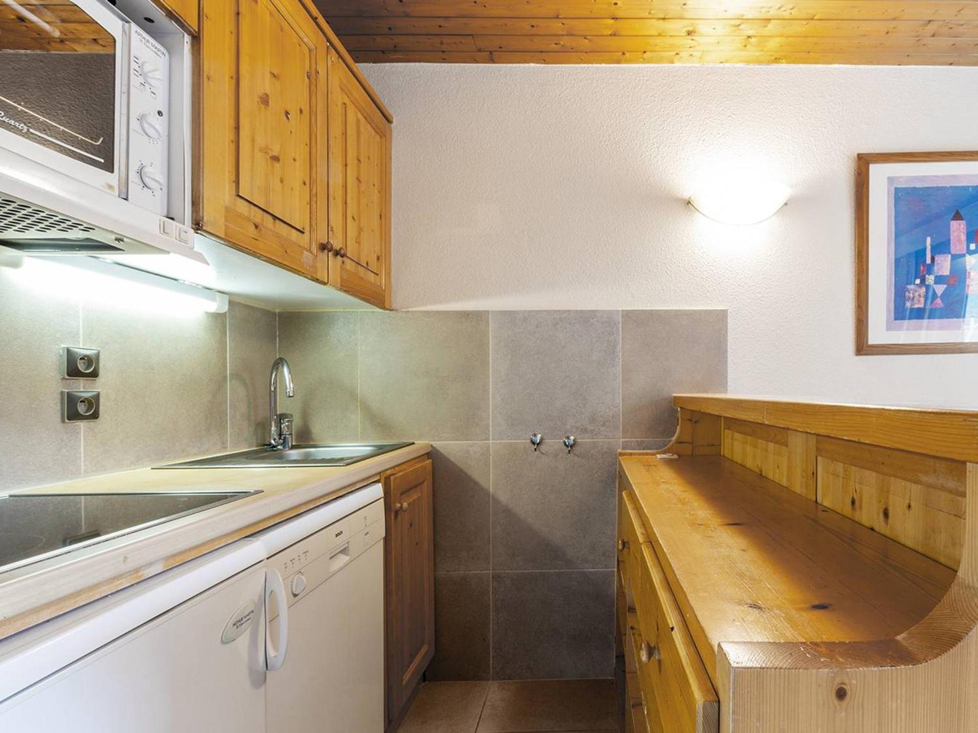 Charmant Appartement Avec Balcon, Wifi Et Ascenseur A Meribel - Fr-1-355-14 ภายนอก รูปภาพ